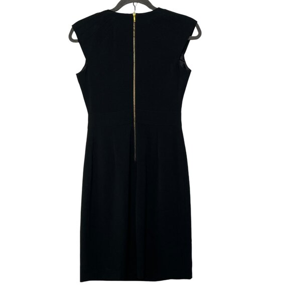 Calvin Klein Buckled Sheath Little Black  Short Dress - Picture 3 of 13